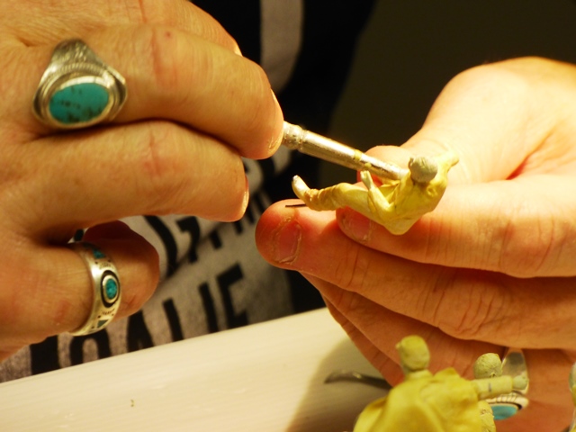 Le plus bel outil du maquettiste? Ses mains