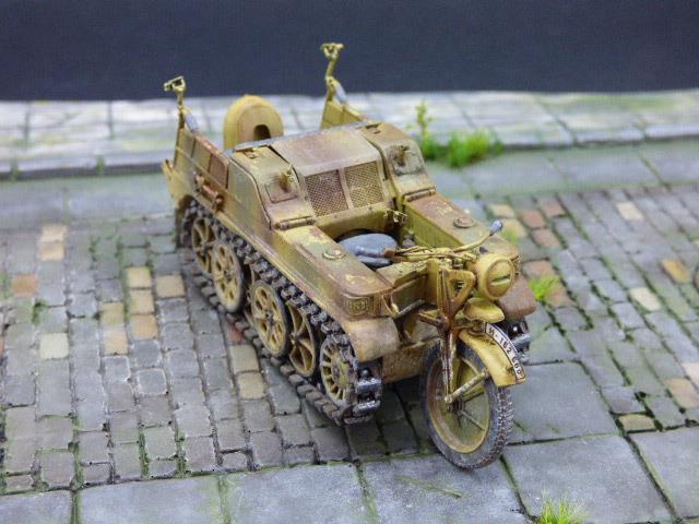 Moto chenillée Kettenkrad