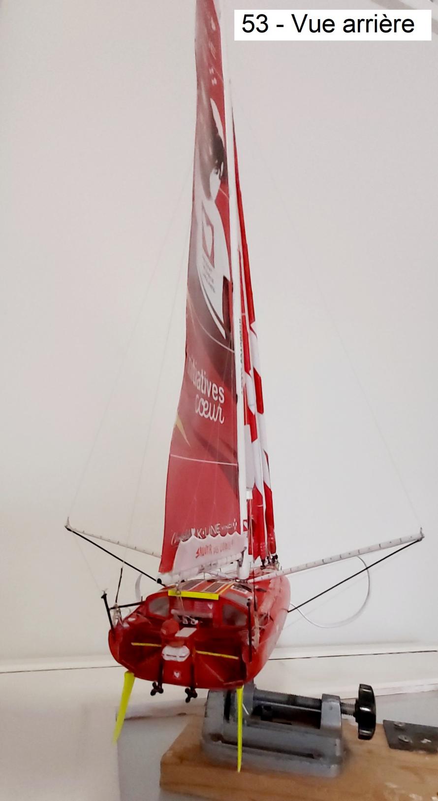 Voilier Imoca en scratch échelle 1/72