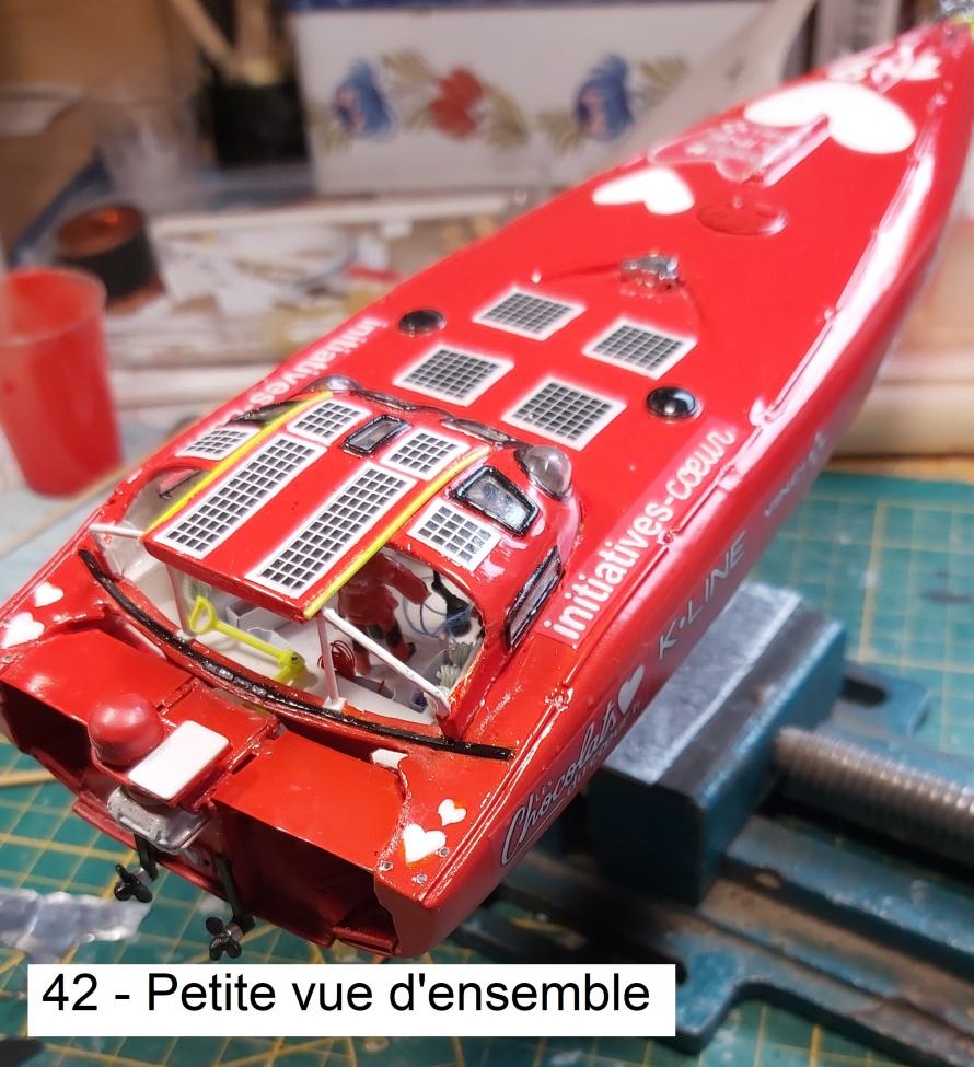 Voilier Imoca en scratch échelle 1/72