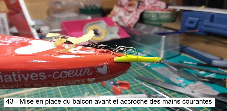 Voilier Imoca en scratch échelle 1/72
