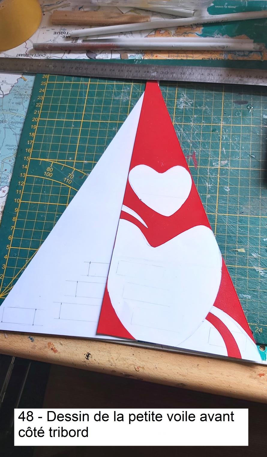 Voilier Imoca en scratch échelle 1/72
